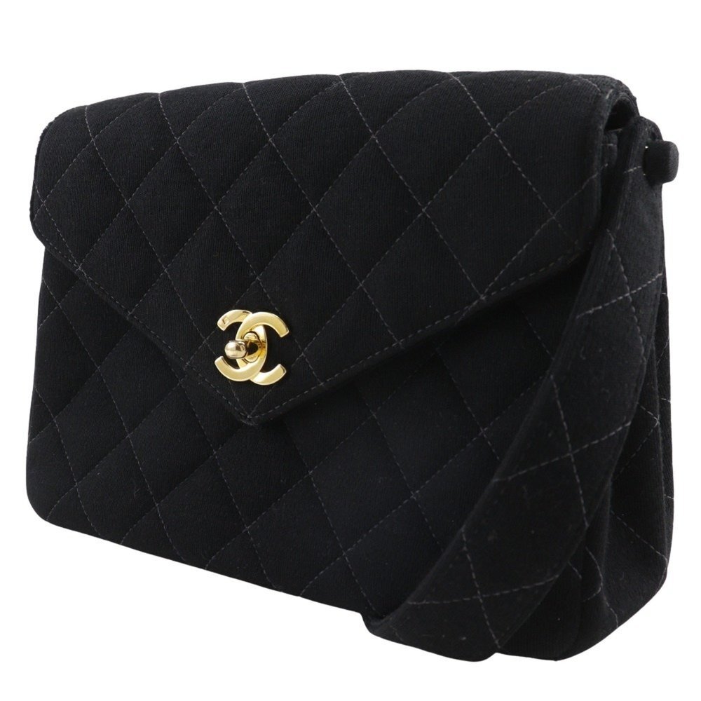 CHANEL Black Logo Shoulder Bag - Picture 2 of 16